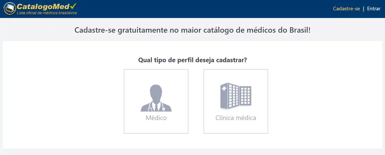 Catálogo Med - Como funciona para Médicos