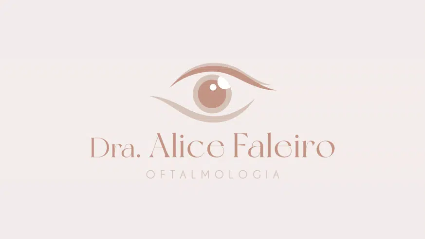Criação de Logo para Médica Oftalmologista – Dra. Alice Faleiro